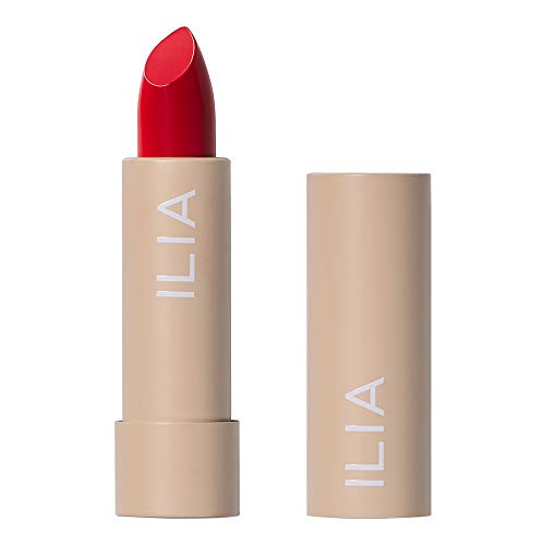 Ilia - Color Block Lipstick | Non-Toxic, Vegan, Cruelty-Free, Clean Makeup (Grenadine (Coral Red)) #TOP16