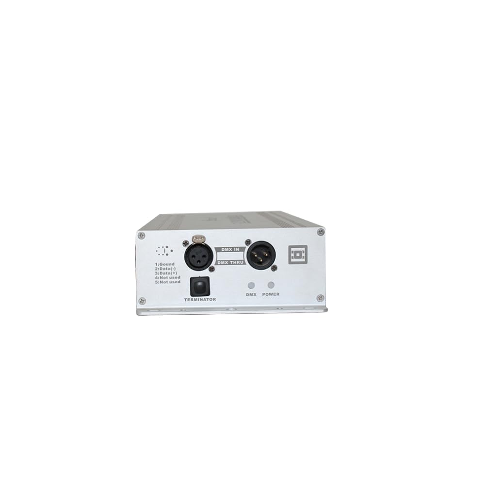 8 Way Isolated DMX Splitter 3-Pin XLR Input Output DMX512 Signal