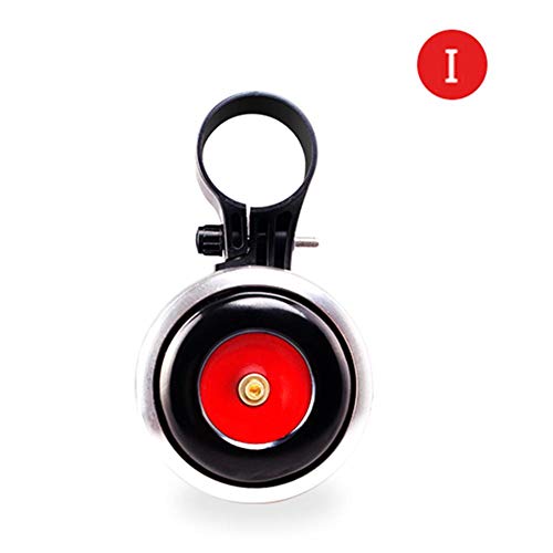bouncevi Sonnette De Vélo - Klaxon De Chargement De Cloche De Vélo Électrique USB avec Klaxon D'alarme Sonore pour La Plupart des Guidons De Vélo(sans Télécommande)