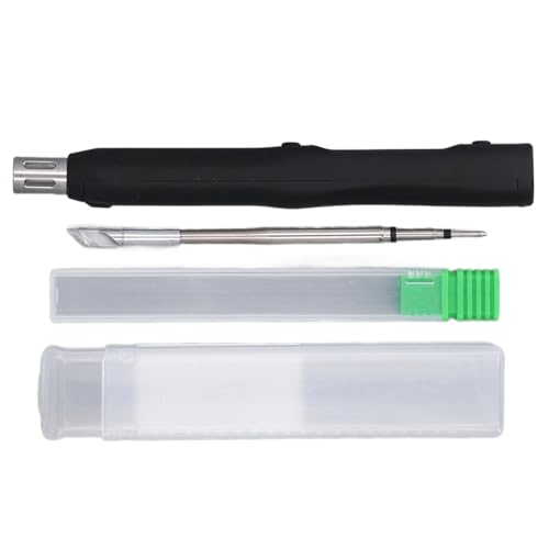 Kit de soldador portátil compatible con puntas C245 - Soporte de potencia máxima de 150 W para protocolos PD QC PPS DC - Rango de temperatura de 50 a 500 grados Celsius - Material