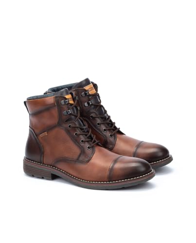 Pikolinos Para Hombre. M2M-8156C1 Botines De Piel York MarróN (44), Plano, Cremallera, Casual - 4