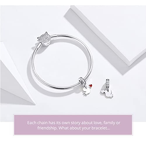 Pendentif message d'amour bracelet collier bijoux en argent 925 - 5