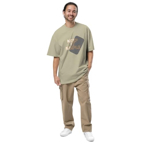 T-shirt pré-rétréci surdimensionné délavé motif tête de mort