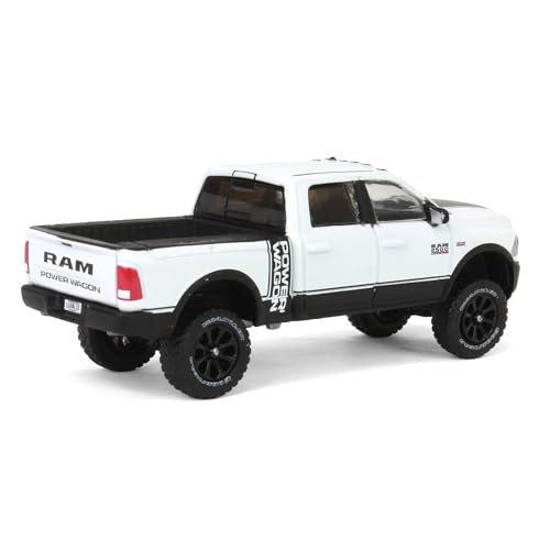 Truck 1/64 Lifted 2017 Ram 2500 Power Wagon Pickup Blanco miniatura 3
