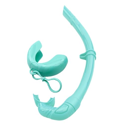 HUANGENG Snorkels de natación con hebillas para colgar, plegables, flexibles, enrollables, de silicona, esnórqueles de buceo libre y esnórquel