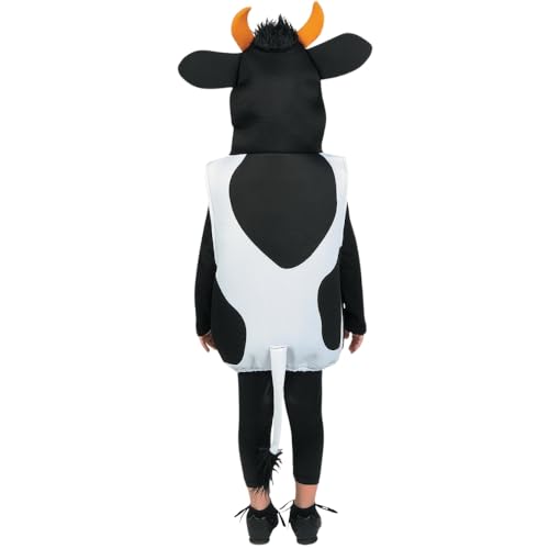 Disfraz de Vaca Deluxe para Niños 2 a 6 Años miniatura 2