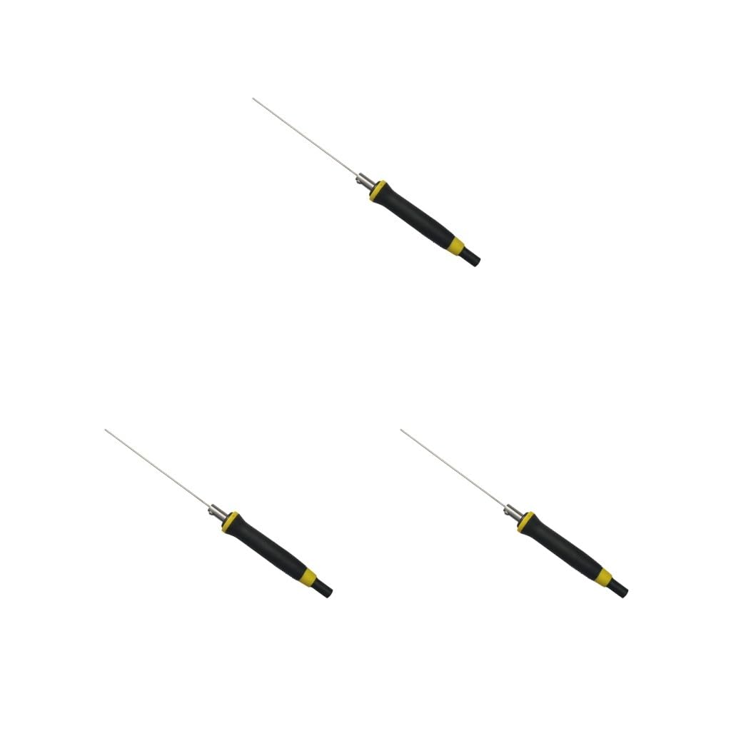 Cutter mousse fil chaud 12V lot de 3 stylos de gravure noir pour sculpture et rainurage 150 mm