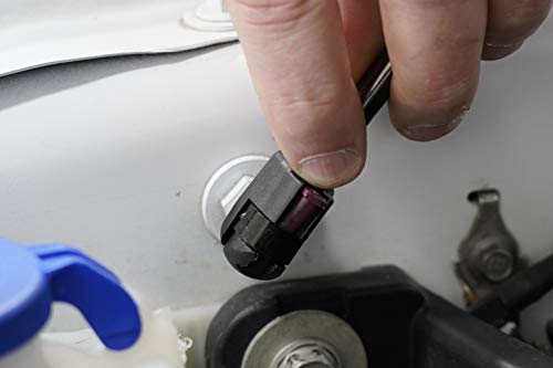 Quick Release End Fittings For 10Mm Ball-Stud (4 Pack) - Black M6 Female Thread - Gas Spring Strut Lift Support Sockets Rt-60-00005 (4) #TOP6