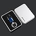 ASSCV Car Keys Keychain, Heavy Duty Keychains,Car Key Fob Accessory For Men and Women,With Elegant Metal Box (Blue)