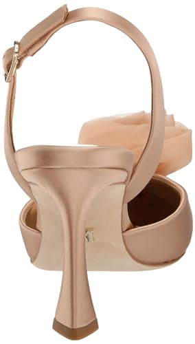 Badgley Mischka Women's CARLISE Pump, Blush Nude, 5.53