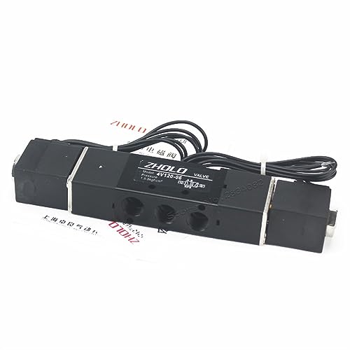 Électrovanne pneumatique 4V120-06 à commutation rapide 5 ports 2 positions DC24V - 5
