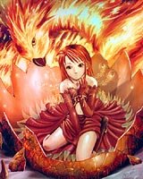 Raccoglitore Carte Pocket Fire Angel