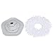 Vacuum Cleaner Rag Accessories,Pro Self-Cleaning Robot Vacuum Vacuum Cleaner Mop Pad Spare Parts Accessories with ABS Rotating Tray, Mop Cloth Rags for Dreame W10 Pro