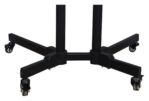 Soporte móvil para TV con altura ajustable y ruedas miniatura 2