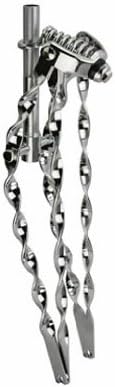 Lowrider 26" Classic Flat Twisted Spring Fork 1" Chrome. Bike Fork, Bicycle Fork, Bike Fork Bicycle Fork, Beach Cruiser Fork, Stretch Cruiser for, Limo