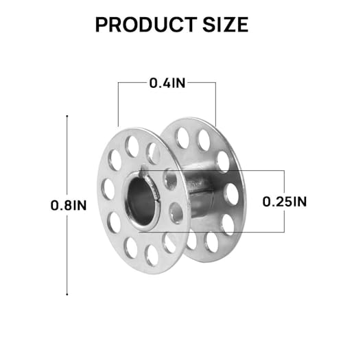 Kakulo KA-ART06 32 Pcs Metal Bobbins thumb #1