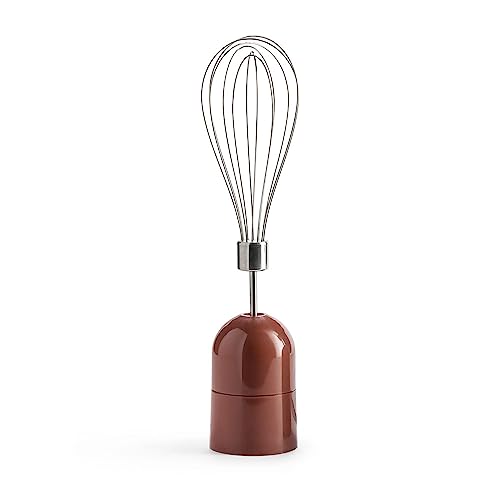 Tognana Iridea, frullatore a immersione con frusta sbattitore, bicchiere da 600 ml e tritatutto da 500 ml, rosso mela - Immagine 2