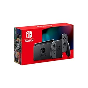 Nintendo Switch with Gray Joy‑Con