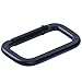 Qsvbeeqj Carabiner Clip Carabiner Spring Clip Rectangle Clip Keyring Carabiner Hook for Hammocks Camping Hikings Fishing Keychain Clip