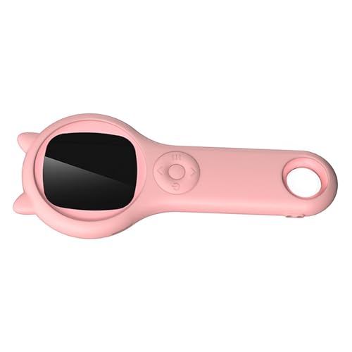 Mini microscopio de mano junior USB con pantalla de 2 pulgadas para estudiantes rosa 3