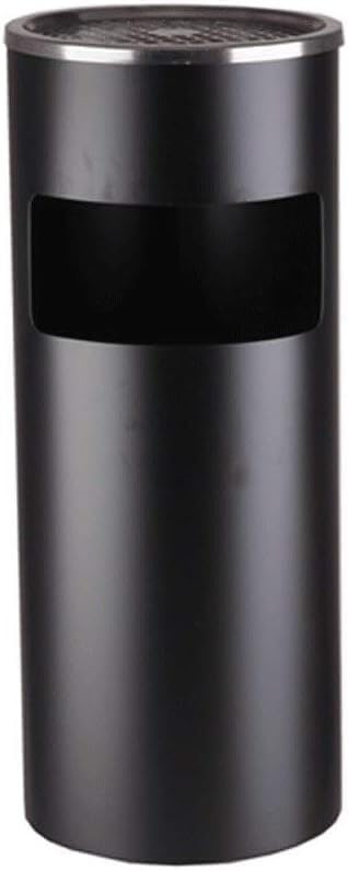 Poubelle de recyclage en acier inoxydable premium avec bac intérieur noir amovible