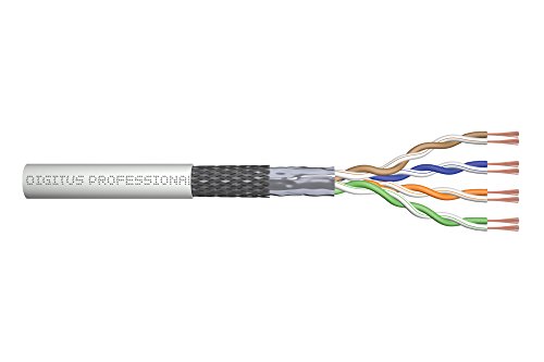 DIGITUS CAT 5e SF/UTP Twisted Pair Roh-Patchkabel Grau