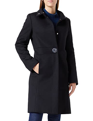 HUGO Damen Melines Coat, Black1, 36 EU