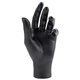Framendino, Female Mannequin Hand Ring Holder Display for Jewelry Bracelet Left Black