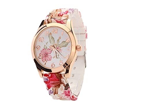 alla moda N-K Orologio da polso da donna, in silicone, al quarzo, durevole e utile, durevole e pratico