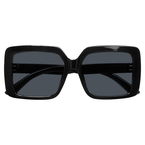 Eyekepper Women's Metalless Polarized Sunglasses UV400 Protection with Screwless Spring Hinges