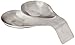 TableCraft Products HB2 Double Spoon Rest, Stainless Steel Brushed
