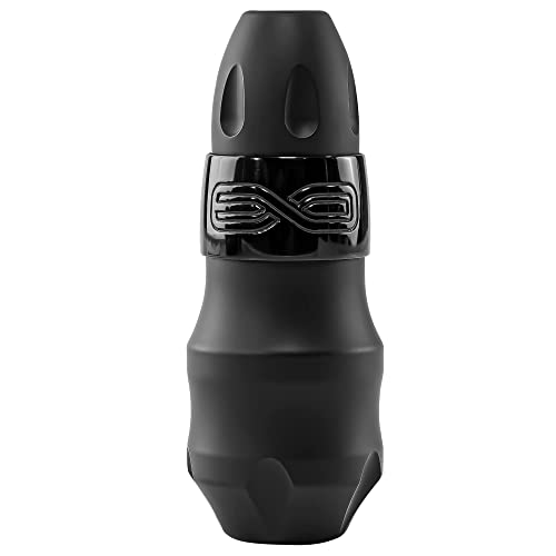 FK Irons EXO Black Ops - Modulare Tattoo-Maschine - Schwarz - mit PowerBolt Akkupack bis 10 Std. kabellose Nutzung - 9 W-Brushless - 2,5 mm Hub - 189 g - mit den meisten Standard-Patronen kompatibel