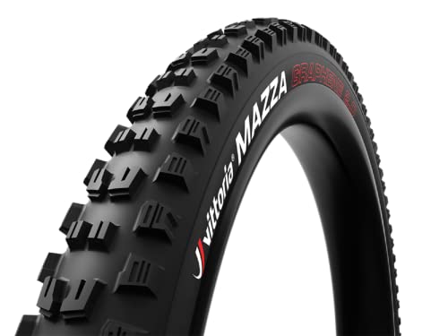 rbgA(vittoria) Vittoria MAZZA TNT (TLR Reinforced) Black/Grey 27.5x2.6