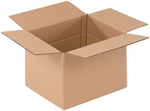 DS Smith ePack 305 x 229 x 229 mm (12 x 9 x 9'') Double Wall Cardboard Boxes Medium (Pack of 40) Packing, Shipping and Storage Box, Brown, for Heavy or Fragile products with Adjustable Height