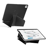 MOFT【日本正規代理店】ダイナミックフォリオ iPad 磁気吸着スタンド機能 薄型 軽量 角度調節可能 折りたたみ収納可 縦置き＆横置き Apple Pencil対応 （ジェットブラック）