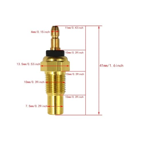 Capteur température eau radiateur moto en laiton robuste pour PC800 et RC45