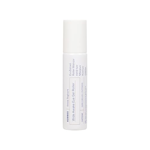 KORRES Greek Yoghurt Wide Awake Eye Gel Roller Ball Serum, 0.51 f...