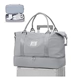 【Anwendbar auf Wochenendtaschen für mehrere Szenarien】 Perfekt für Fitness, Tennis, Basketball, Fußball, Schwimmen, Yoga, Reisen, Picknick, Strand, Einkaufen, Camping, Wandern und viele Outdoor-Aktivitäten.