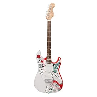 Jimi Hendrix Monterey Guitare – Réplique de guitare miniature - Les Beatles, Paul McCartney, John Lennon, RIngo Starr, George Harrison Jimi Hendrix Monterey Guitare - Réplique de guitare miniature – Image 2