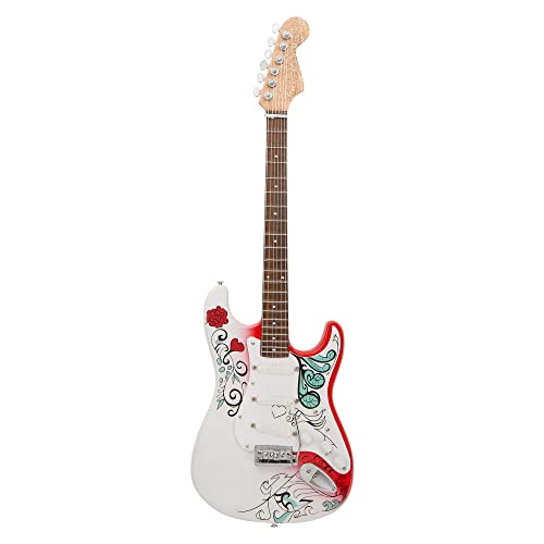 Jimi Hendrix Monterey Guitare – Réplique de guitare miniature - Les Beatles, Paul McCartney, John Lennon, RIngo Starr, George Harrison Jimi Hendrix Monterey Guitare - Réplique de guitare miniature – Image 3
