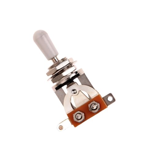 Selector de pastillas para guitarra 3 vías con tapa dorada