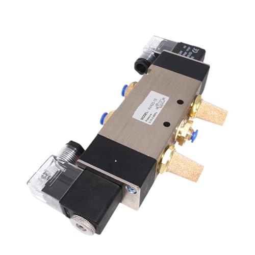 Électrovanne pneumatique 5 voies 2 positions 4V420-15 AC220V 6mm