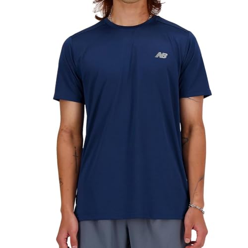 Image of new balance Mens Tops Short Sleeve Top