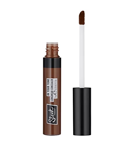 Sleek MakeUP In Your Tone Longwear Concealer, Hides Dark Circles and Covers Blemishes, Buildable Medium to Full Coverage, 11N, 7ml