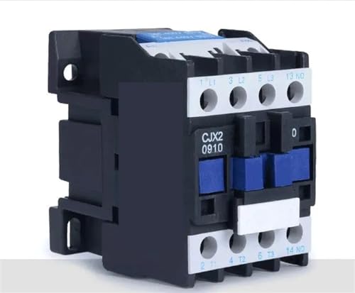 Contacteur CA LC1D CJX2-0910 9A rail DIN bobine 24V triphasé