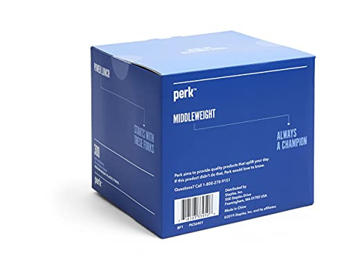 Plastic Fork, Medium-Weight, White