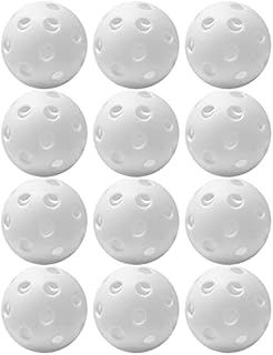 Franklin Sports Mini Plastic Baseballs - MLB Indestruct-A-Ball Mini Batting Practice Baseballs - Small Plastic Training Balls - 1.5