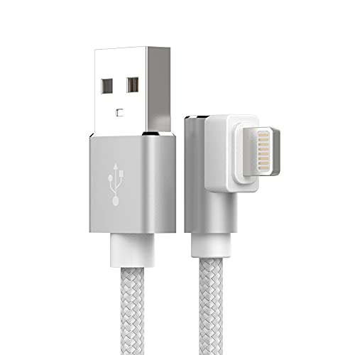 Sinjimoru スマホスタンド Sync Stand Flat対応 iPhone用 8 pinケーブル ホワイト