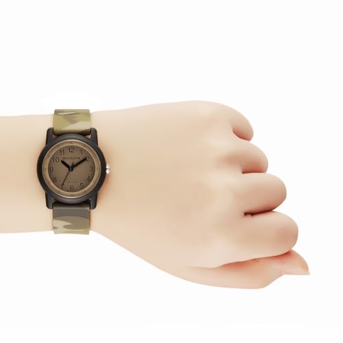 Image of Miykon Kids Watches for Boys and Girls - Educational Time-Telling Gift for Kids Aged 3-15, Toddlers, Preschoolers, and School-Aged Children - Easy to Read Analog Watch, Soft Resin Band, Japanese Quartz, 100M Water Resistant