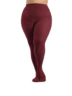 Seidiva Medias Talla Grande Mujer Curvy Cintura Alta 80 Denier, Pantimedias Tallas Plus Coloridas Opaca Ultrasuave, Rojo burdeos 4XL | Ya disponible en tu tienda friki favorita! En mundofriki.es! Seidiva Medias Talla Grande Mujer Curvy Cintura Alta 80 Denier, Pantimedias Tallas Plus Coloridas Opaca Ultrasuave, Rojo burdeos 4XL | Ya disponible en tu tienda friki favorita! En mundofriki.es!